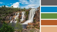 Muralha Falls, Chapada dos Veadeiros National Park, Brazil