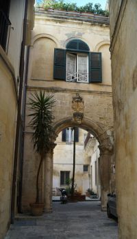 Italian street; Lecce