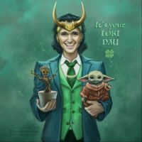 Loki, Groot & Baby Yoda by Daniel Kordek
