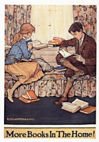 Jessie Willcox Smith - More Books In The Home - National Book Week, 1923.