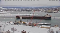 Radcliffe R Latimer (CA) - Great Lakes Freighter - St Ste Marie, MI (2024-12-24)