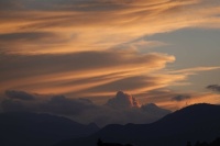 Sunset at Font-Romeu, Pyrenees