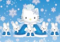 Hello Kitty Snow Queen