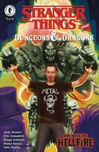 Variant Stranger Things And Dungeons & Dragons: The Rise Of Hellfire #1