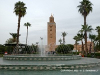 MOROCCO – Marrakesh – Koutoubia Mosque – The Minaret