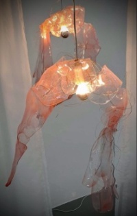 Shrimp chandelier