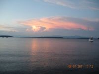 Sunset on Lake Winnepesaukee, NH