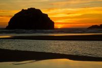 Face Rock Sunset - Oregon