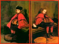 My First Sermon and My Second Sermon - Millais