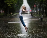 dancing in the rain every girl