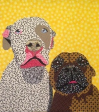  Tracy Louise Brown and her Appliqué Pop Art 
