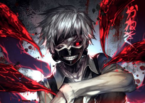 Tokyo ghoul - online puzzle