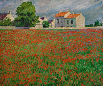 Henri Labasque, Field of Poppies