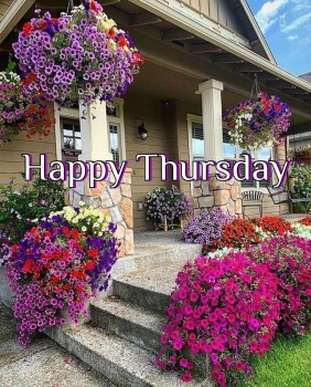 Solve Good Morning - Happy Thursday! jigsaw puzzle online with 63 pieces