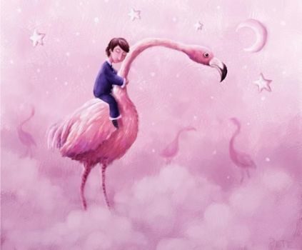Dreamy Flamingo