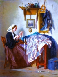 The Young Seamstress