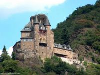 Katz castle (cat castle), Rhine Valley, Germany