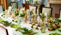 "Wintery Wonderland Tablescape"