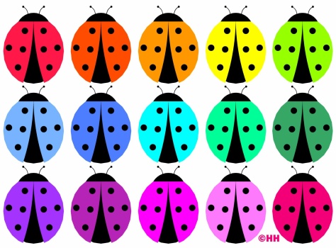 Solve lady bugs jigsaw puzzle online with 300 pieces