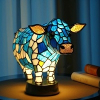 Stained glass lamp