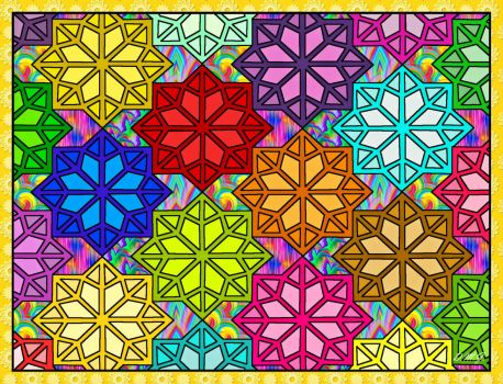 Colourful Rosetta Windows   :)) I