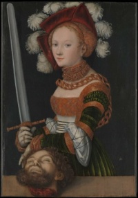 Judith with the head of Holofernes, Lucas Cranach the Elder