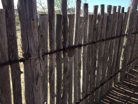 A western fence