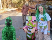 Halloween visitors