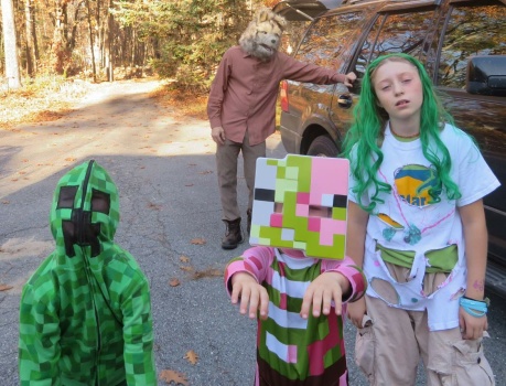 Halloween visitors