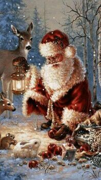 Santa and Friends