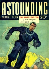 Astounding Science-Fiction, June 1941, cover by Hubert Rogers (Canadian, 1898 - 1982)
