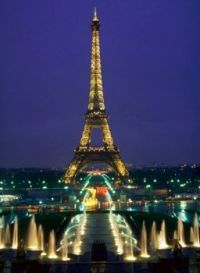 Eiffel Tower at Night