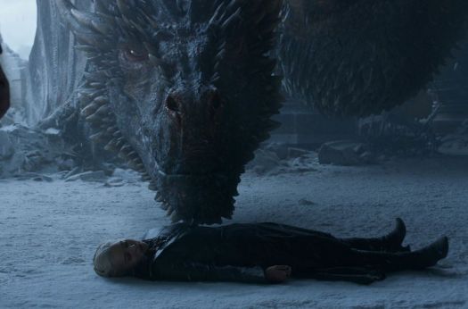 drogon and dead Dany