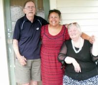 With our daughter Carolyn.