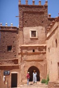 A Kasbah in the Moroccan Anti-Atlas