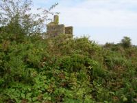 Old Mining Engine house near Troon in Cornwall