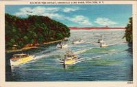 Vintage Postcard - Onondaga Lake Park, Syracuse NY