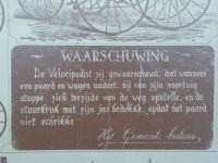 Old times museum Winterswijk.    Read this sign! (I translated it)