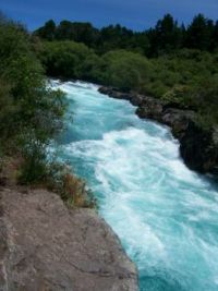 HUKA FALLS TAUPO NZ - 2008