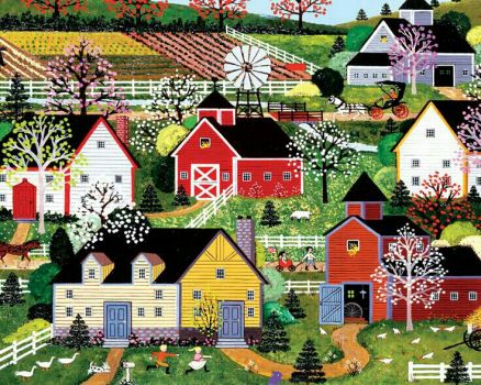 Solve COUNTRYSIDE jigsaw puzzle online with 99 pieces