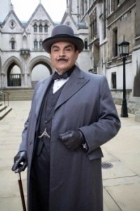 David Suchet ..... Untouchable as Hercule Poirot ....  Art Deco