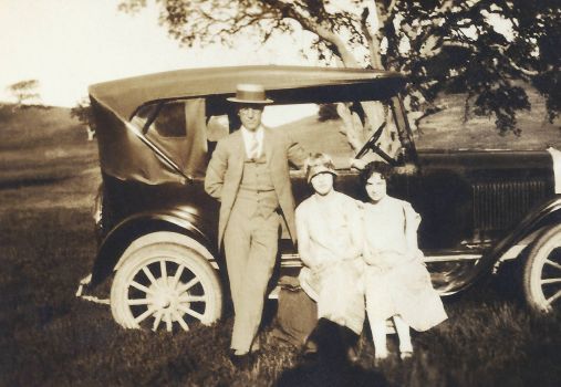 My Uncle, Garland Hill, and friends...San Saba, Texas