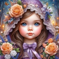 menina lilas