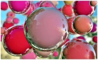 CGI ART - Pink Bubbles