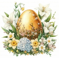 Easter Egg, Flowers