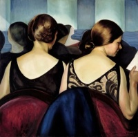Prudence Heward - (Canadian, 1896-1947) - At the Theatre, 1928. / Resize from 9 to 169 pieces.