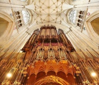 York Minster organ.  Making Music.