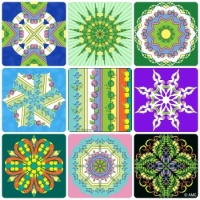 Shirley's Trellis Of Flowers Recycled