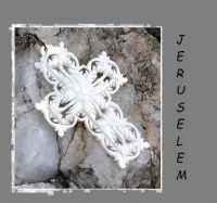 Carved MOP Cross