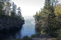 Temperance River Meets Lake Superior